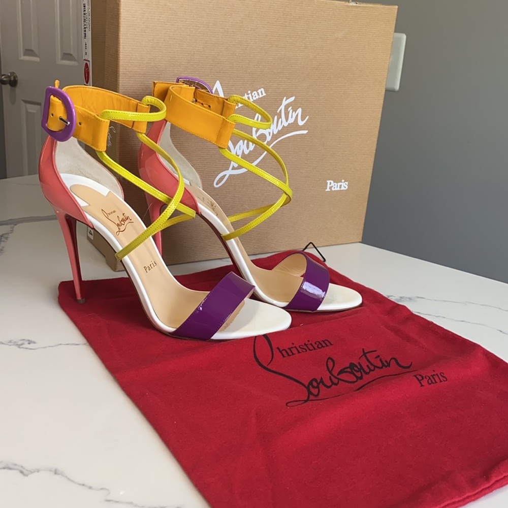 Christian Louboutin Choca 100 Patent Shoes